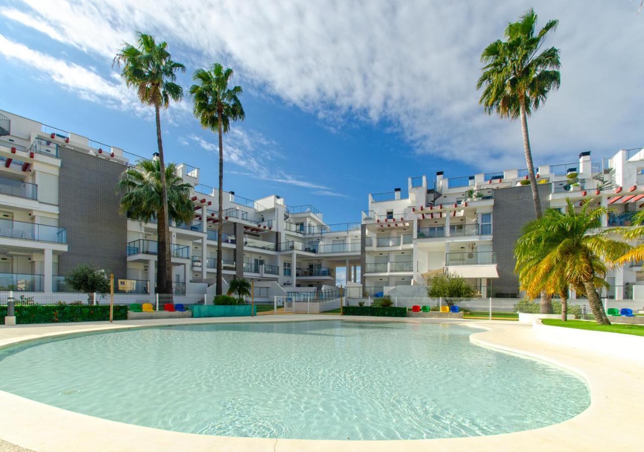 Apartamento Victoria Playa III Con Una Gran Terraza Denia Exteriér fotografie