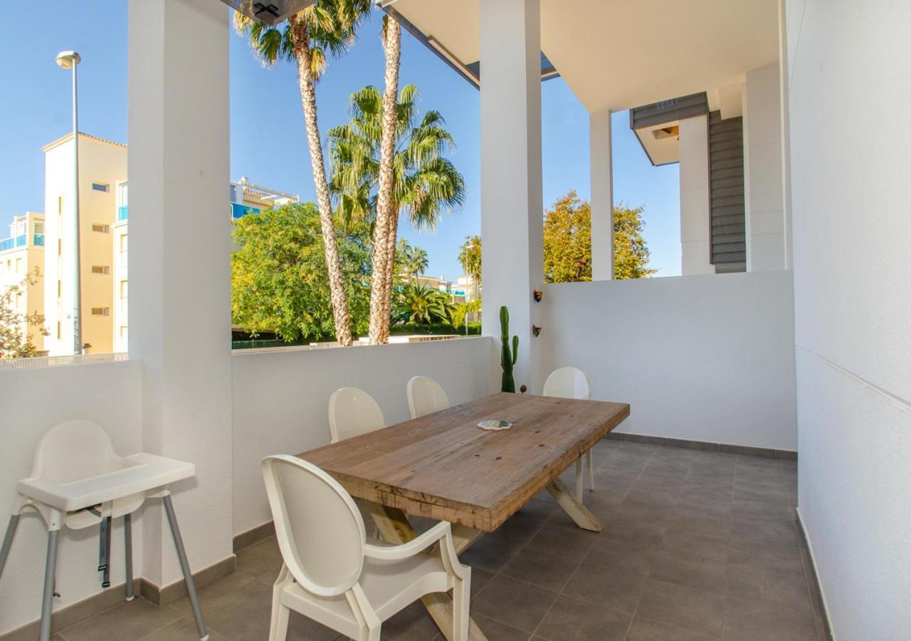 Apartamento Victoria Playa III Con Una Gran Terraza Denia Exteriér fotografie