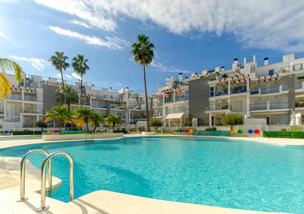 Apartamento Victoria Playa III Con Una Gran Terraza Denia Exteriér fotografie