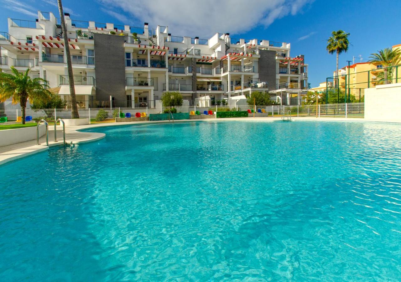 Apartamento Victoria Playa III Con Una Gran Terraza Denia Exteriér fotografie
