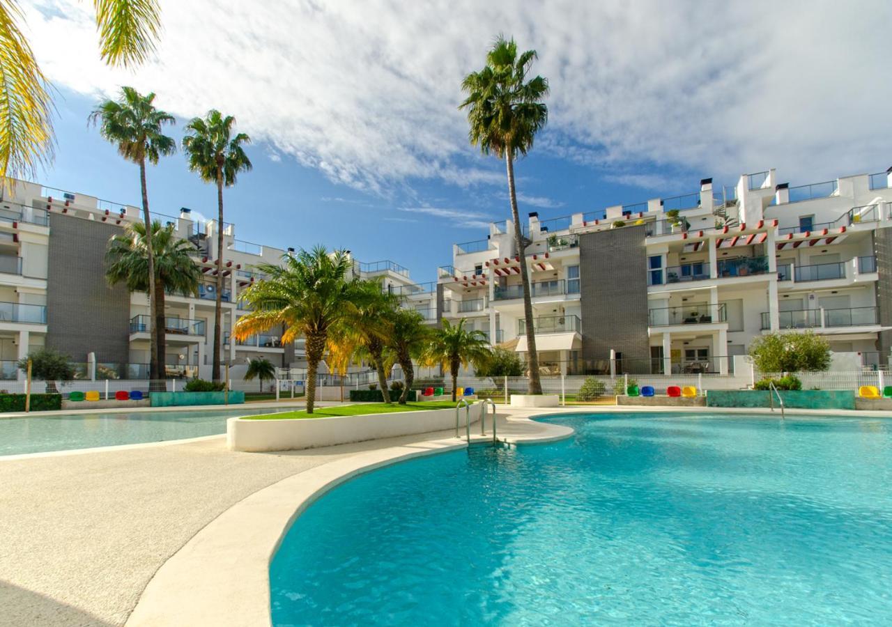 Apartamento Victoria Playa III Con Una Gran Terraza Denia Exteriér fotografie