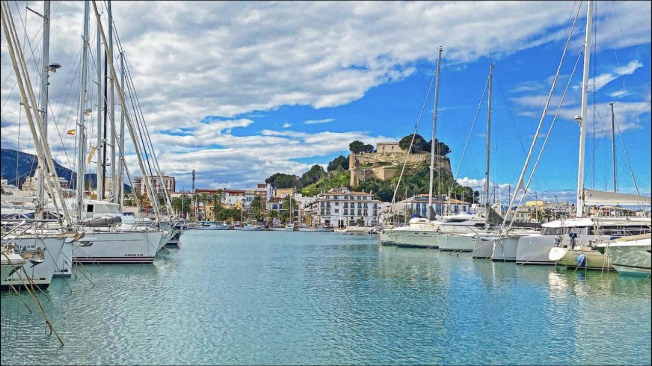 Apartamento Victoria Playa III Con Una Gran Terraza Denia Exteriér fotografie